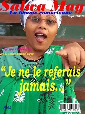 Comores: Anouwar Néema, ancienne de l'Ortc à Salwa Mag !